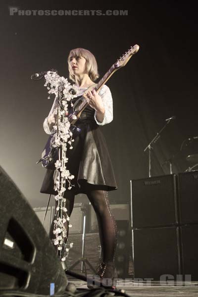 THE JOY FORMIDABLE - 2013-02-20 - PARIS - Zenith - Rhiannon Bryan